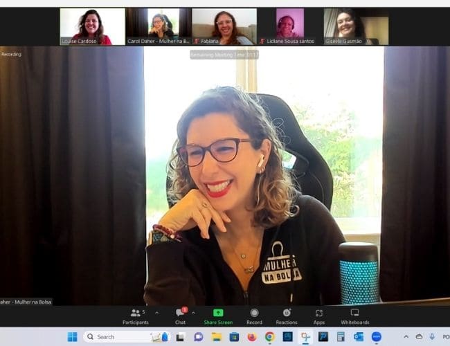 Carol Daher - Mulher na Bolsa - Workshop CEO do Próprio Dinheiro - Assuma o comando da sua vida financeira